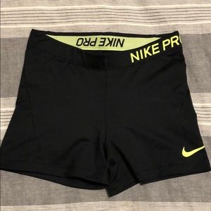 Nike Pro Dri-fit Spandex shorts